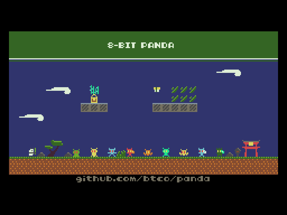 Screenshot of 8 Bit Panda