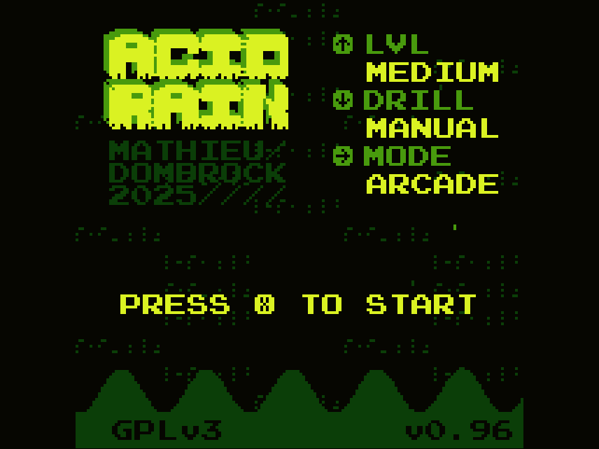Screenshot of ACID RAIN