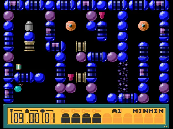 Screenshot of Adventures of Robbo
