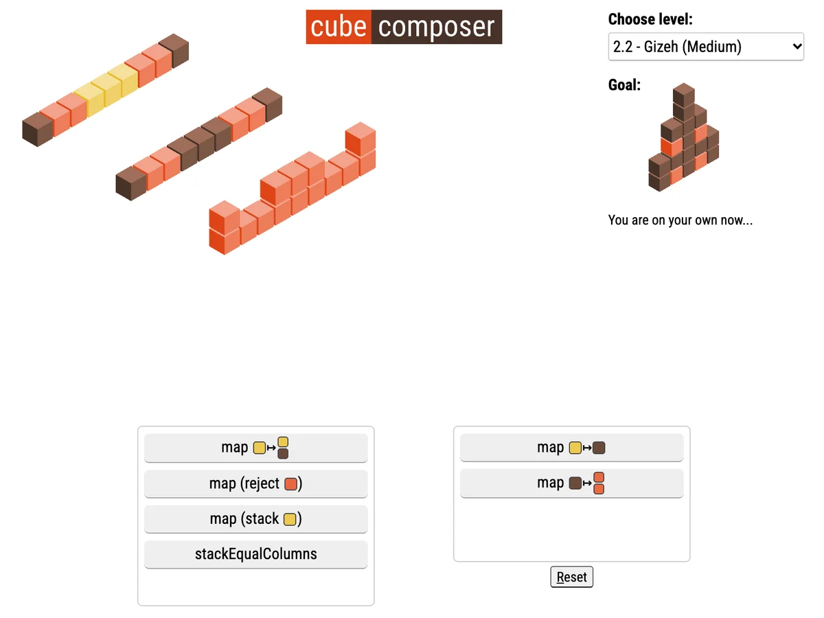 Cube Composer game preview