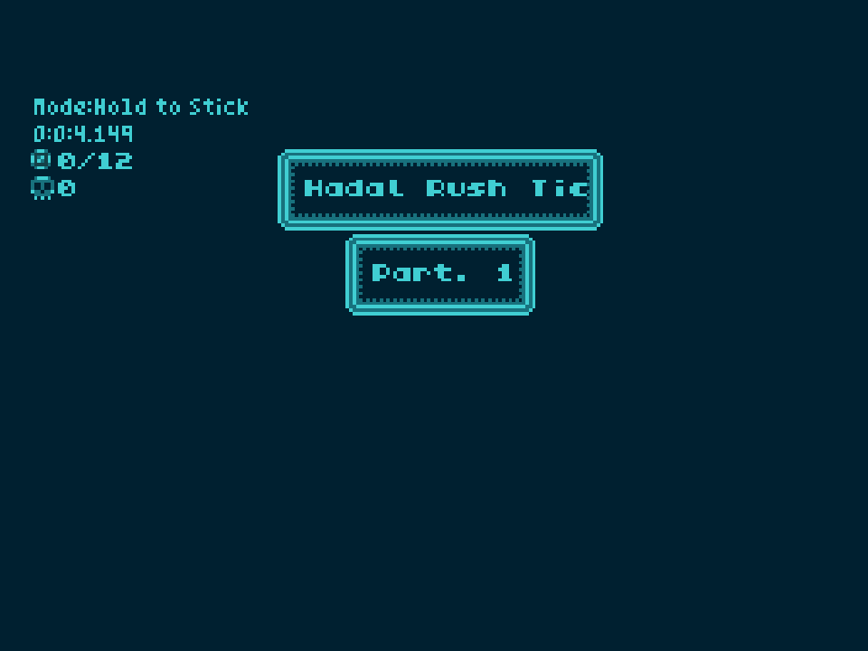 Screenshot of Hadal Rush Tic