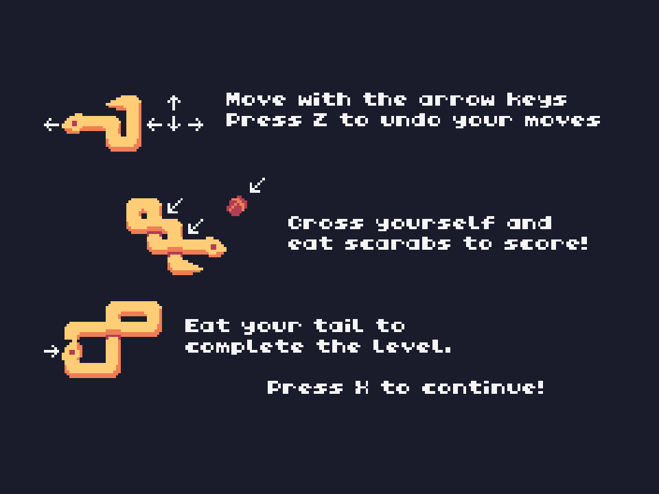 Screenshot of Knotsnake