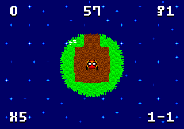 Screenshot of Miniplanets REMIX