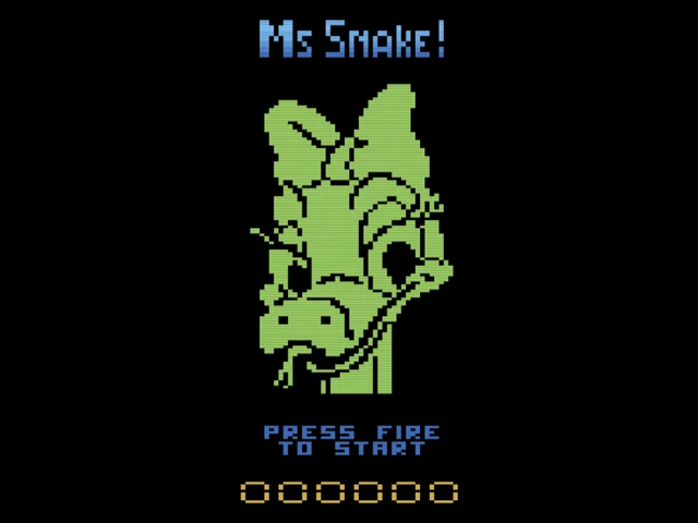 Screenshot of Ms Snake!