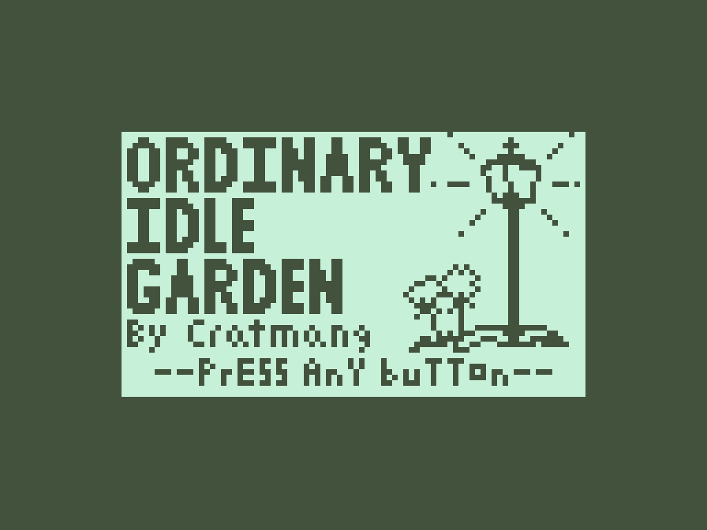 Screenshot of Ordinary Idle Garden