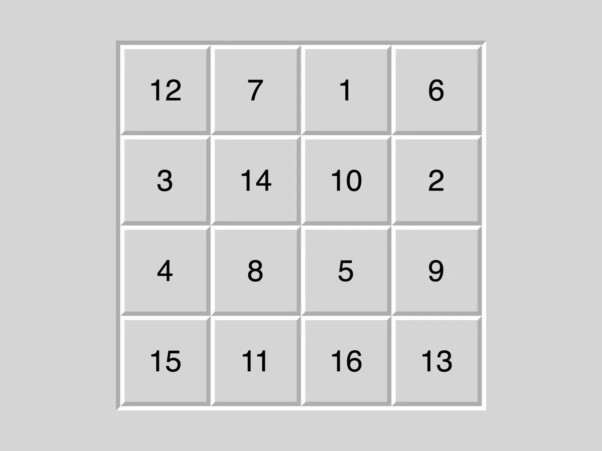 Screenshot of Twiddle (Simon Tatham's Puzzles)