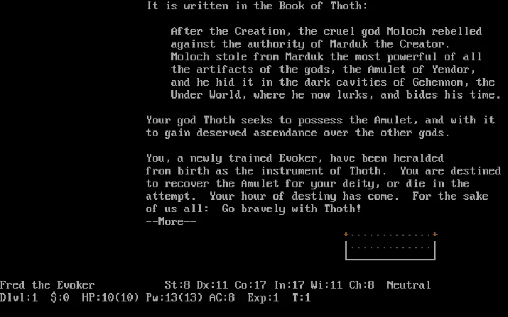 Screenshot of Slash'EM